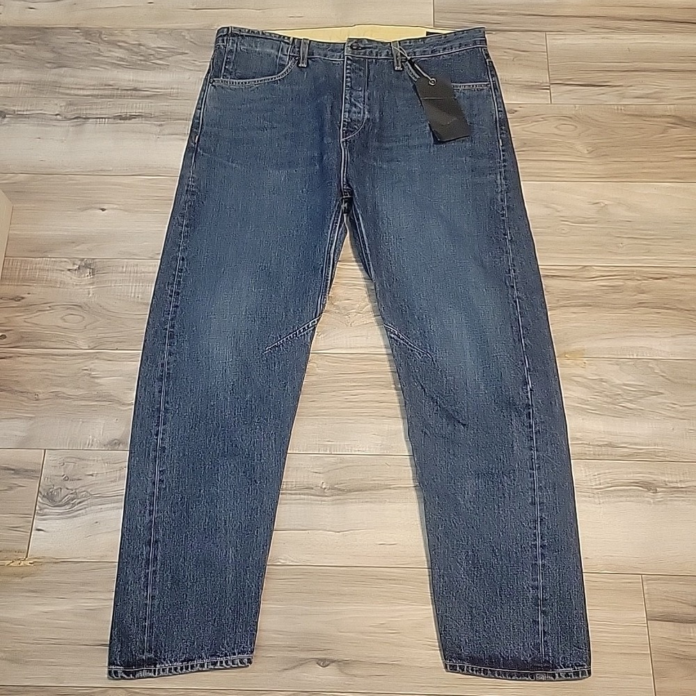 rag & bone Men's Slim Straight engineer Jeans - Blue